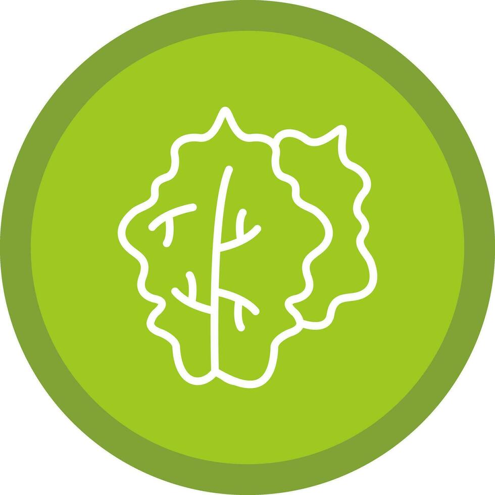 Lettuce Vector Icon Design