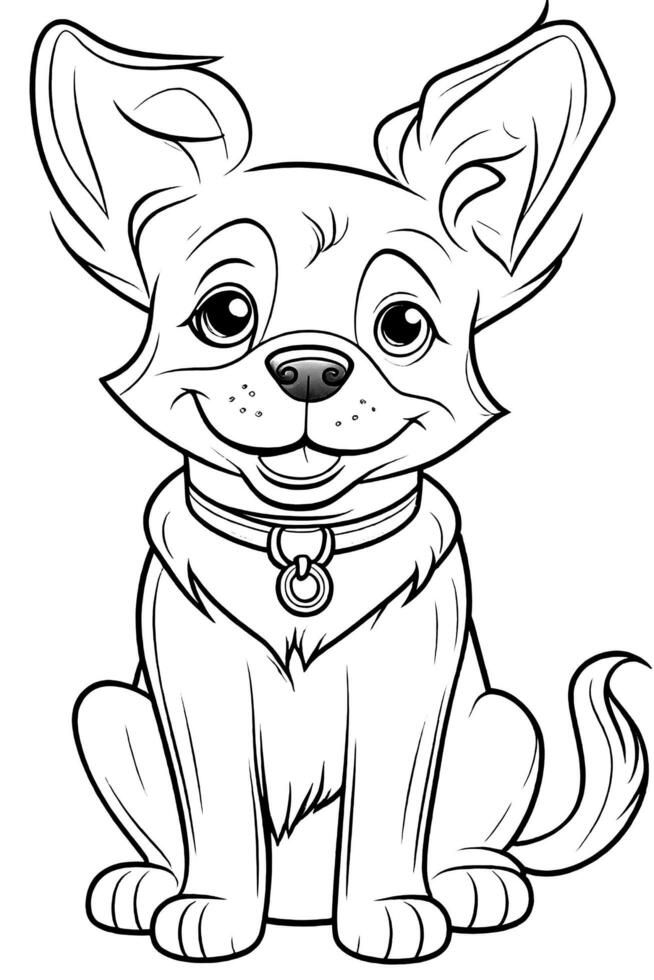 Coloring page outline of Kids Coloring Page 27986108 Stock Photo at ...