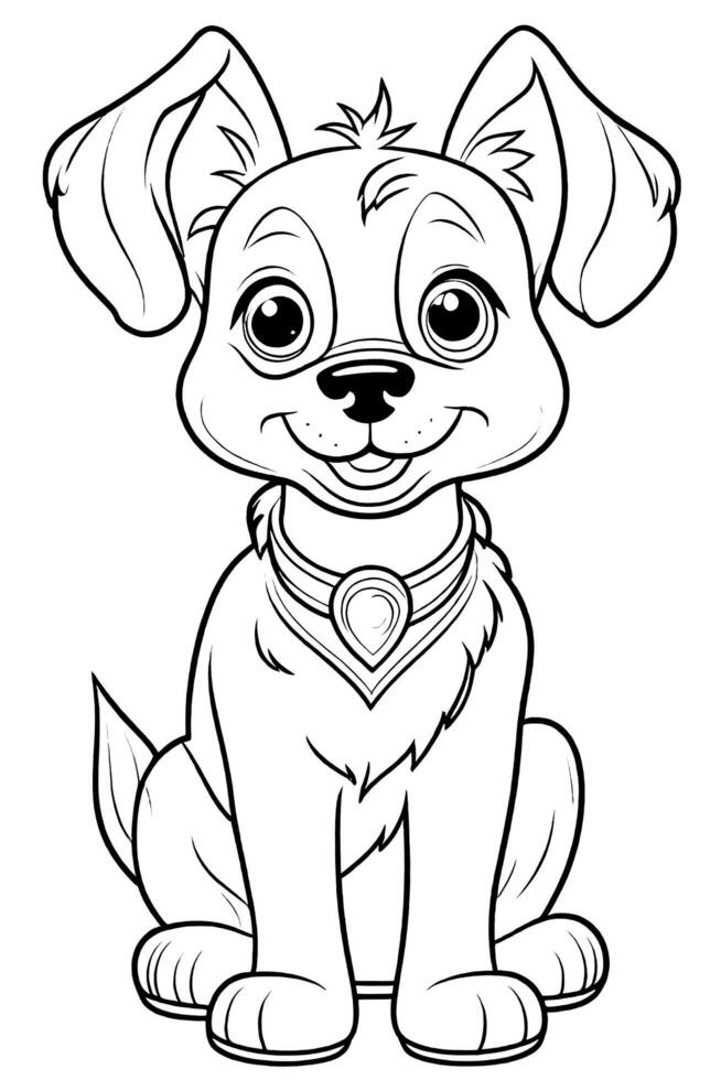 Coloring page outline of Kids Coloring Page 27986203 Stock Photo at ...