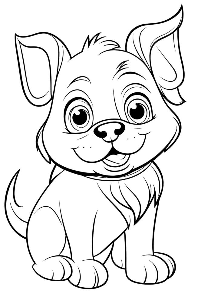 Coloring page outline of Kids Coloring Page 27986303 Stock Photo at ...