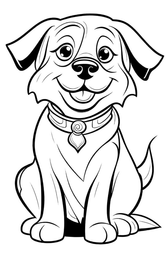 Coloring page outline of Kids Coloring Page 27986324 Stock Photo at ...