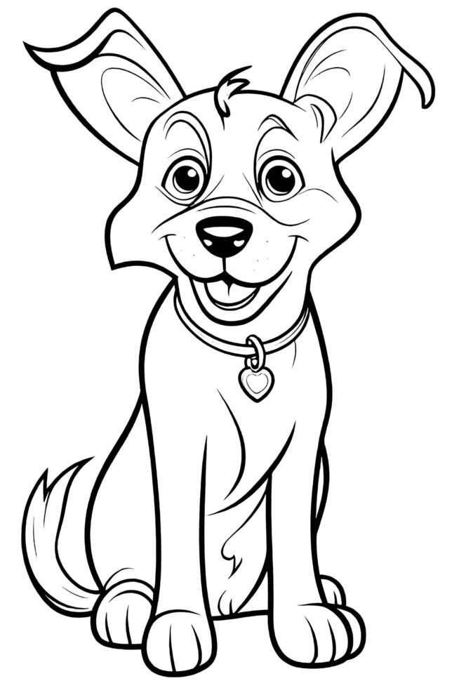 Coloring page outline of Kids Coloring Page 27986422 Stock Photo at ...