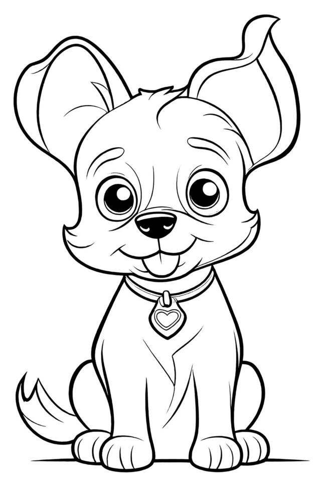 Coloring page outline of Kids Coloring Page 27986439 Stock Photo at ...
