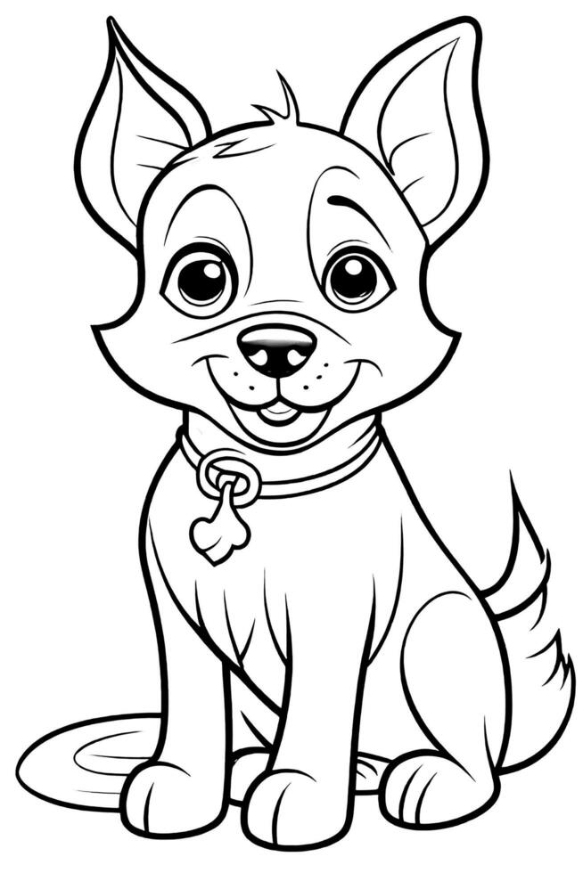 Coloring page outline of Kids Coloring Page 27986443 Stock Photo at ...