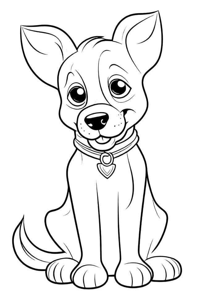 Coloring page outline of Kids Coloring Page 27986493 Stock Photo at ...