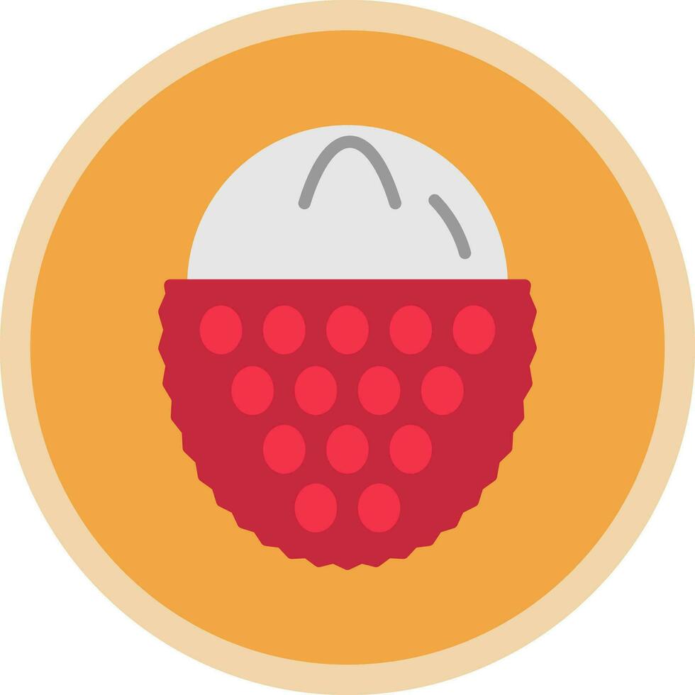 lychee vector icono diseño