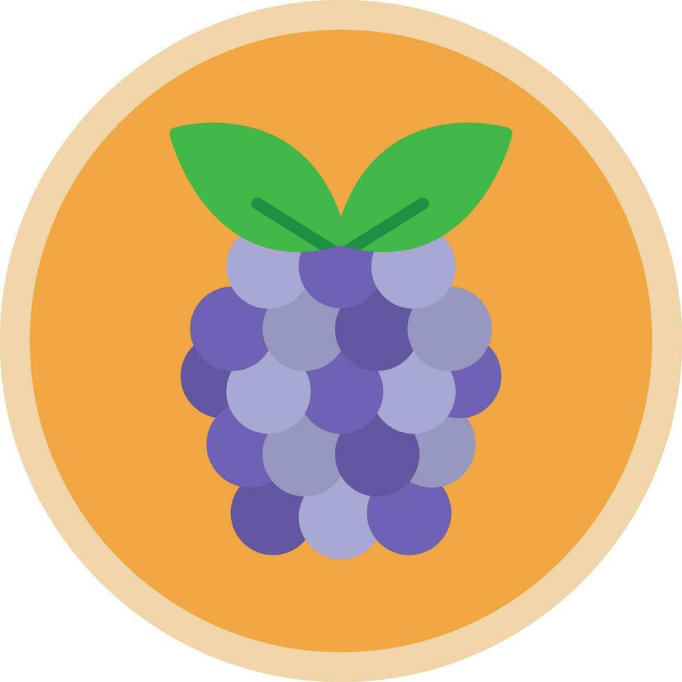 Raspberry Vector Icon Design