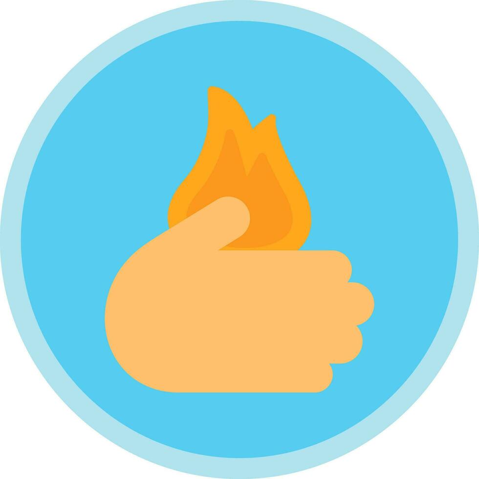 Burn  Vector Icon Design