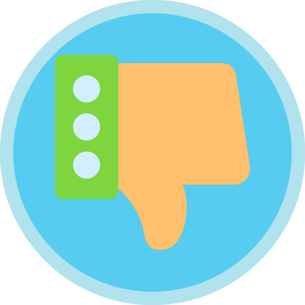 Dislike  Vector Icon Design