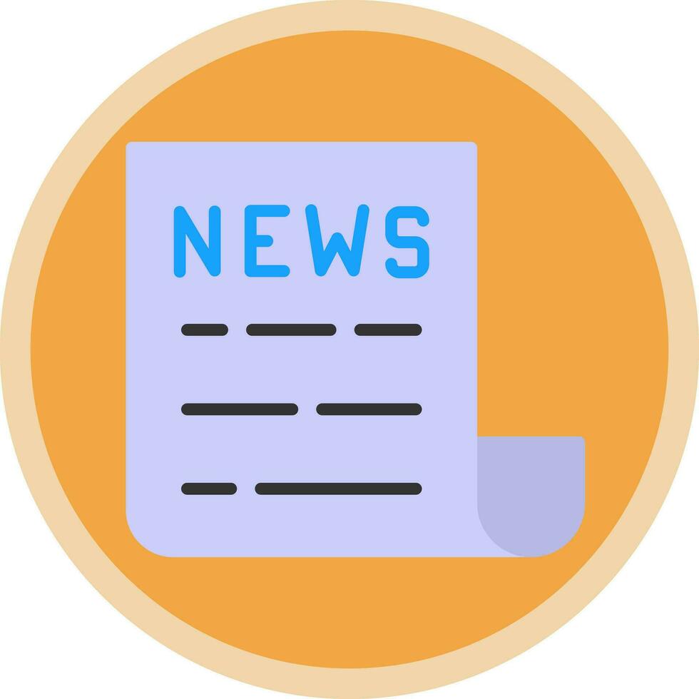 News  Vector Icon Design