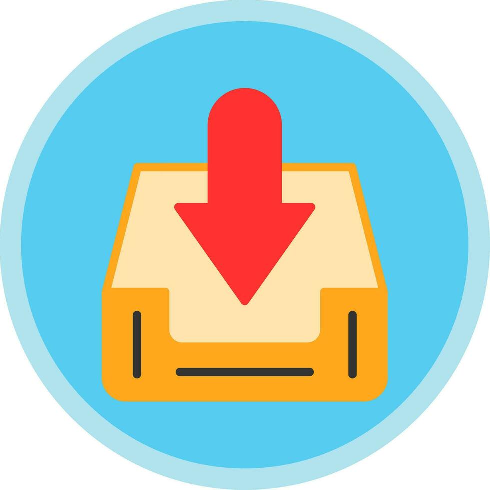 Inbox  Vector Icon Design