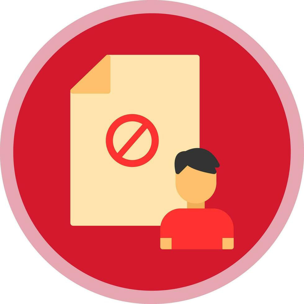 Termination Vector Icon Design