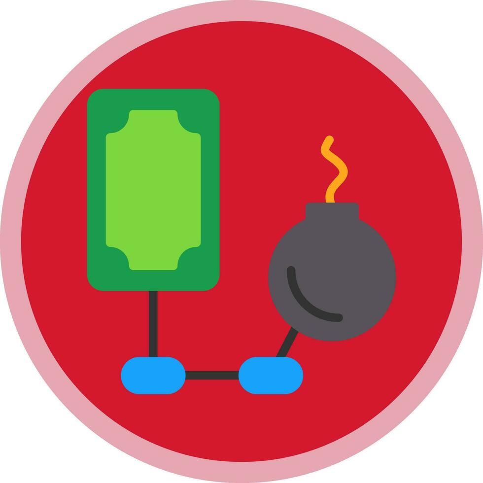 Debt Vector Icon Design