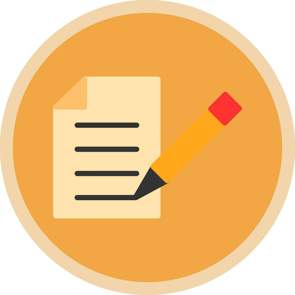 Contract Vector Icon Design