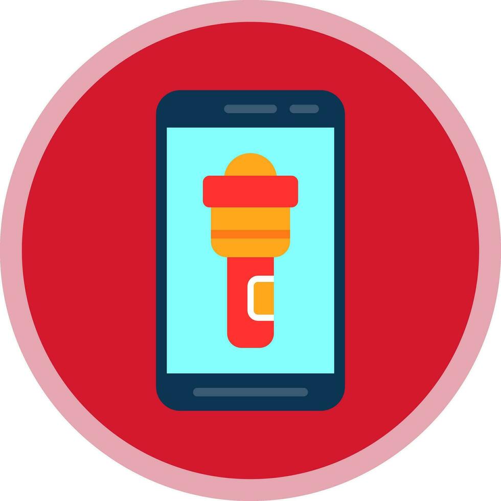 Flashlight  Vector Icon Design