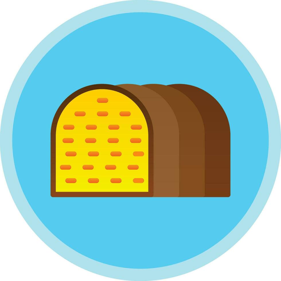 Toast Vector Icon Design
