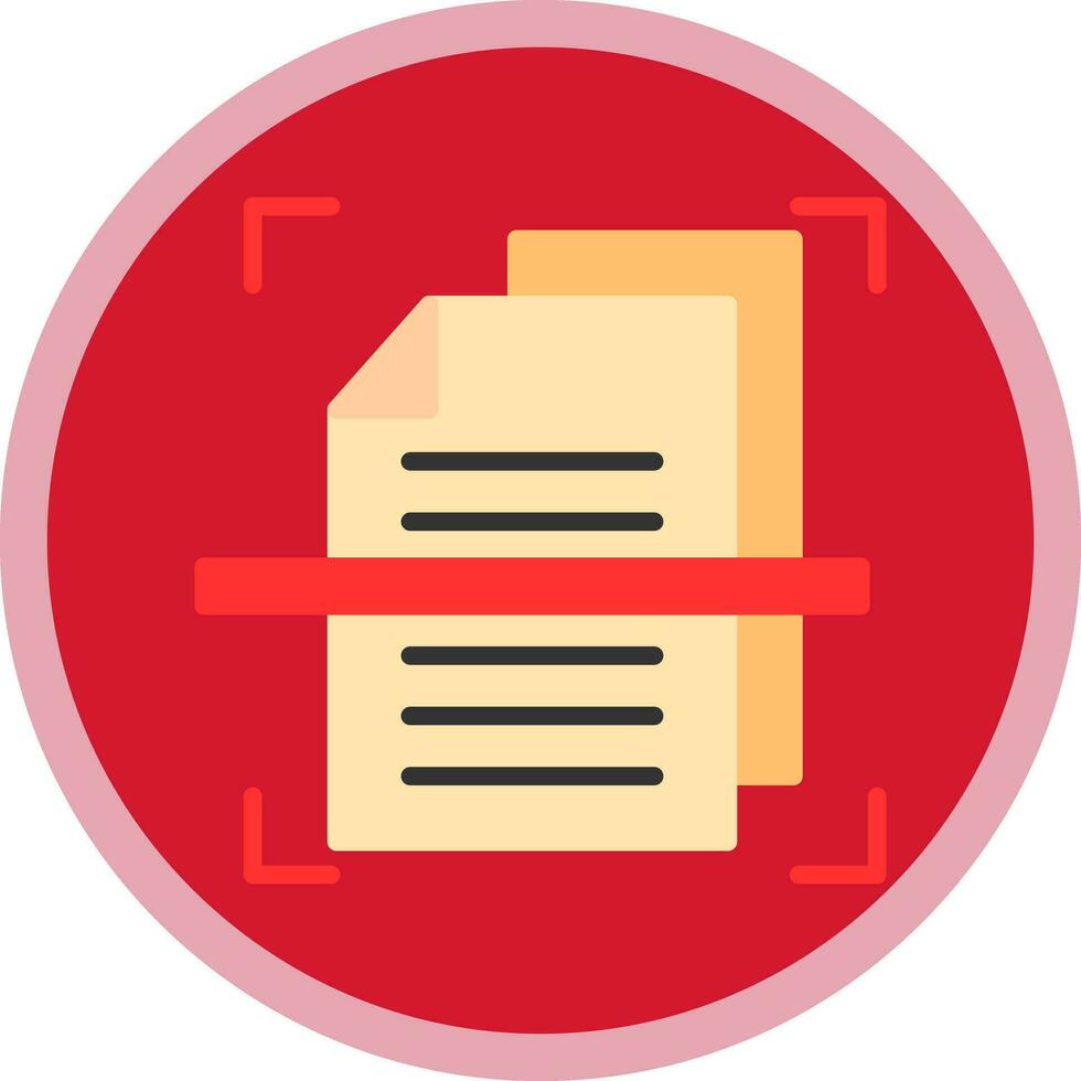 Scan  Vector Icon Design