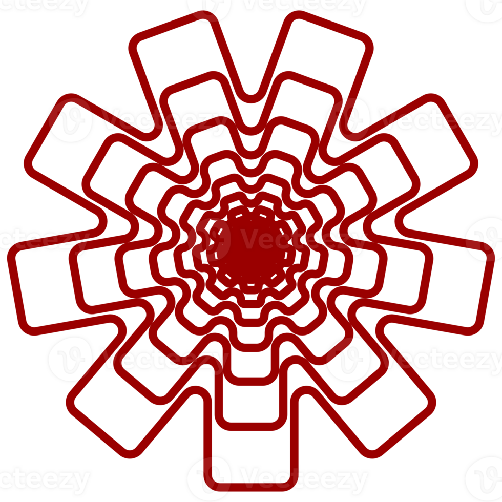 Abstract Shape Decoration png