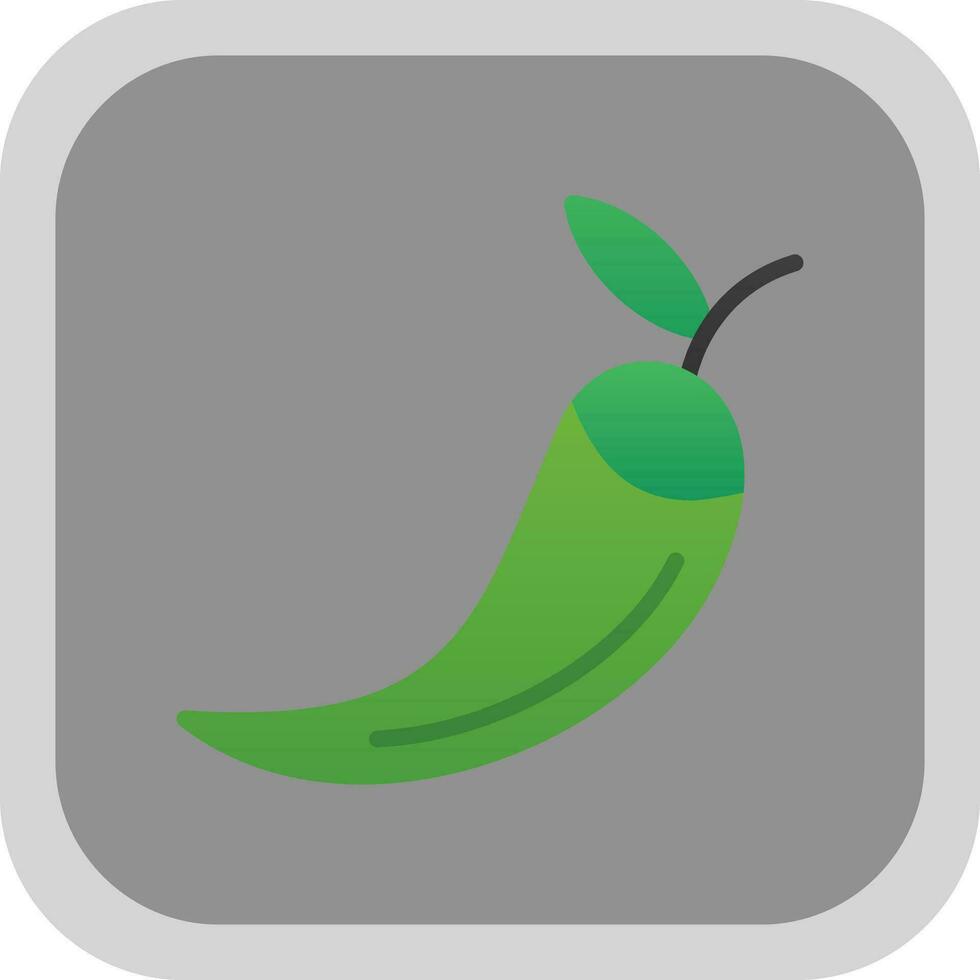 Chili Vector Icon Design