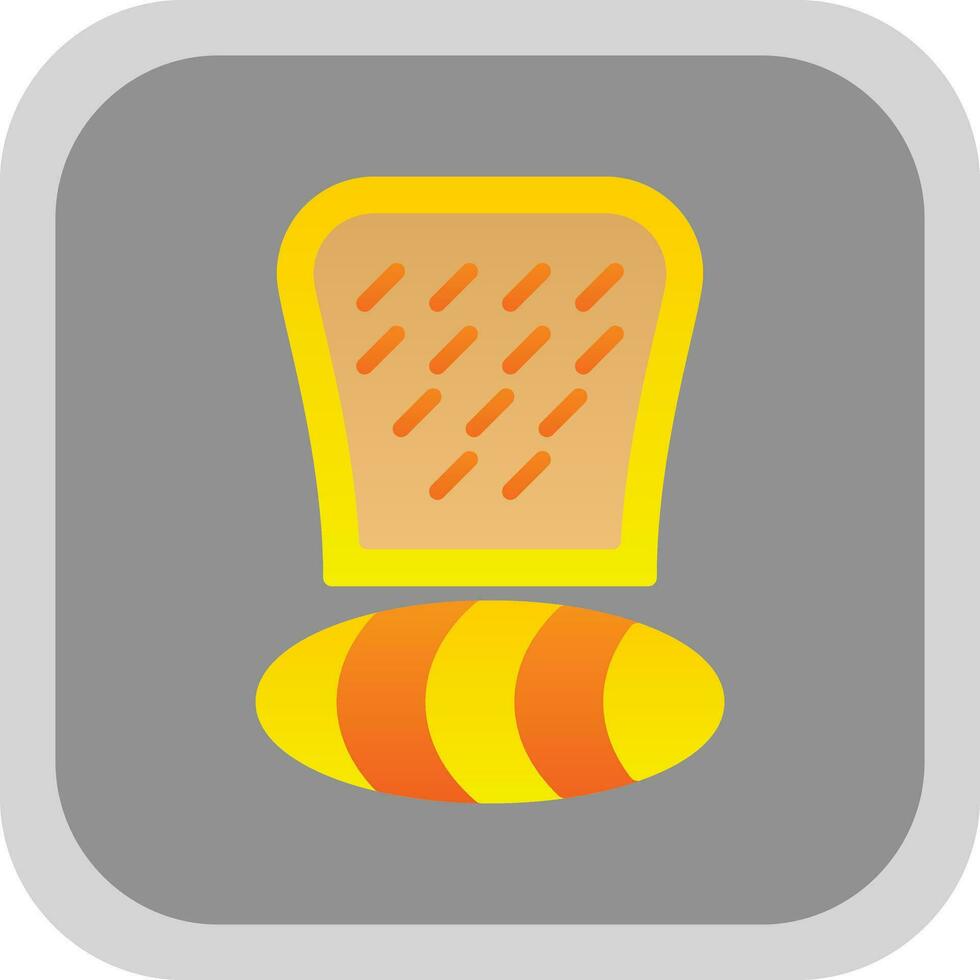 Bread Vector Icon Design