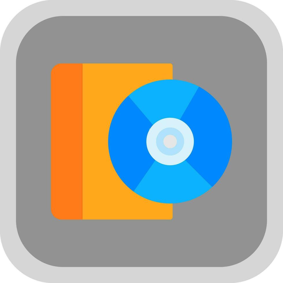 Compact Disk  Vector Icon Design