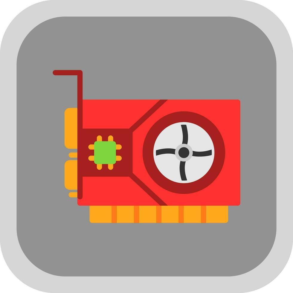Graphic Card  Vector Icon Design