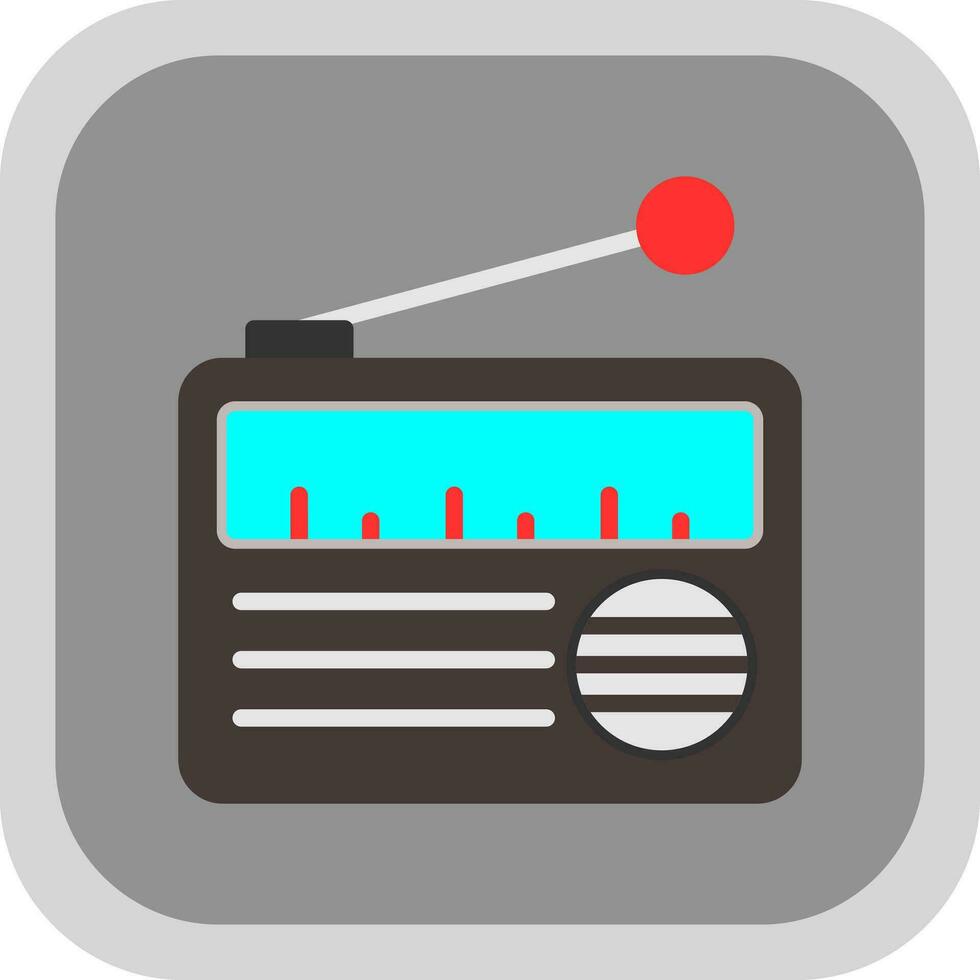 radio vector icono diseño