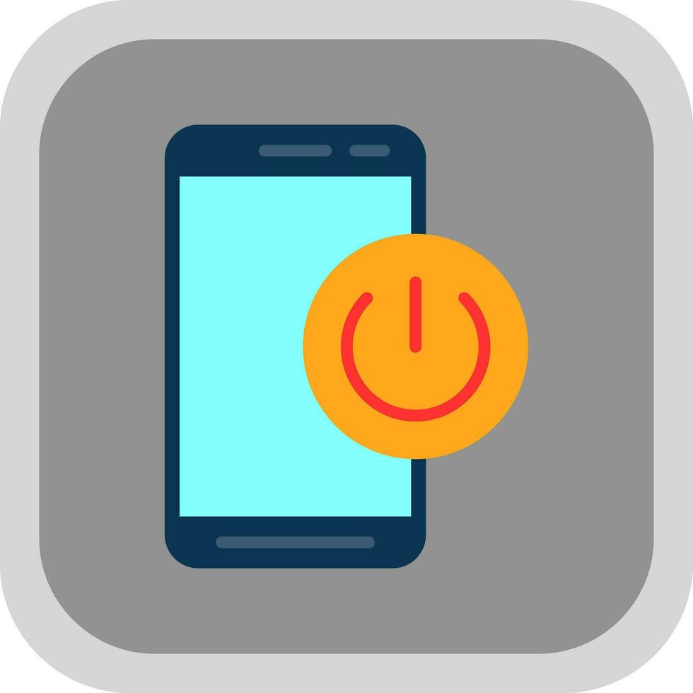 Mobile On Off  Vector Icon Design