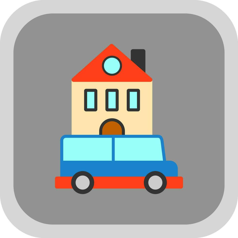 Shuttle Vector Icon Design