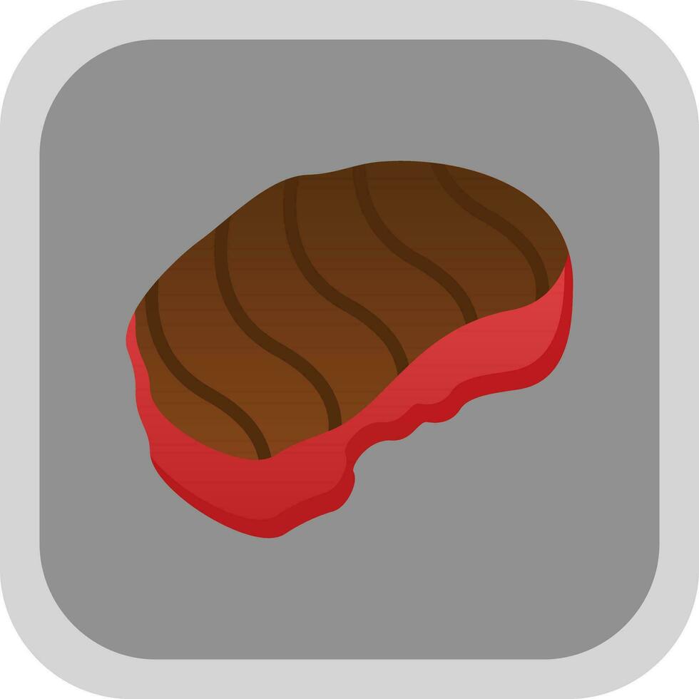 Steak Vector Icon Design