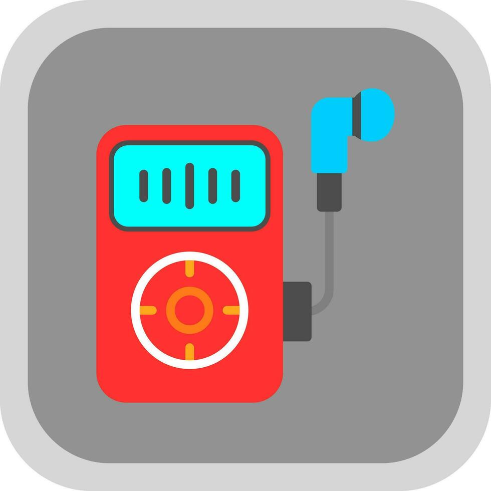 Music player  Vector Icon Design
