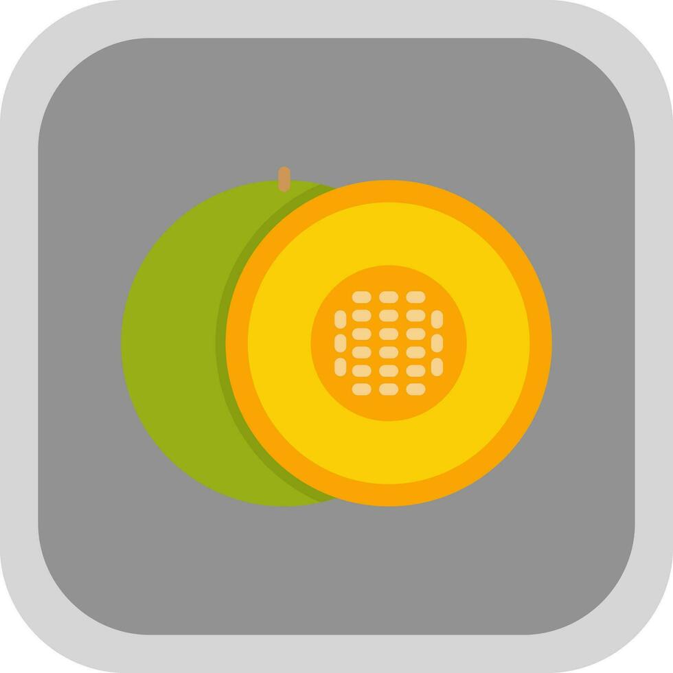 melón vector icono diseño