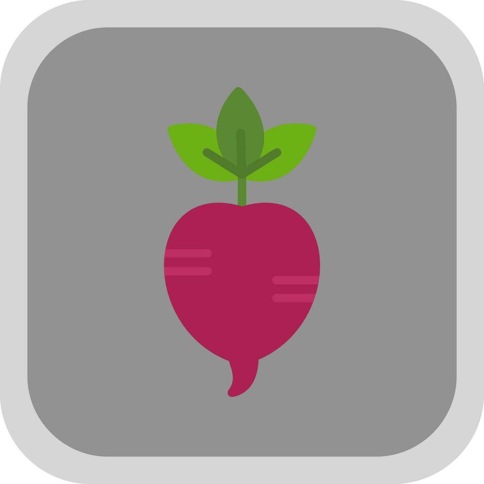 Beet Vector Icon Design