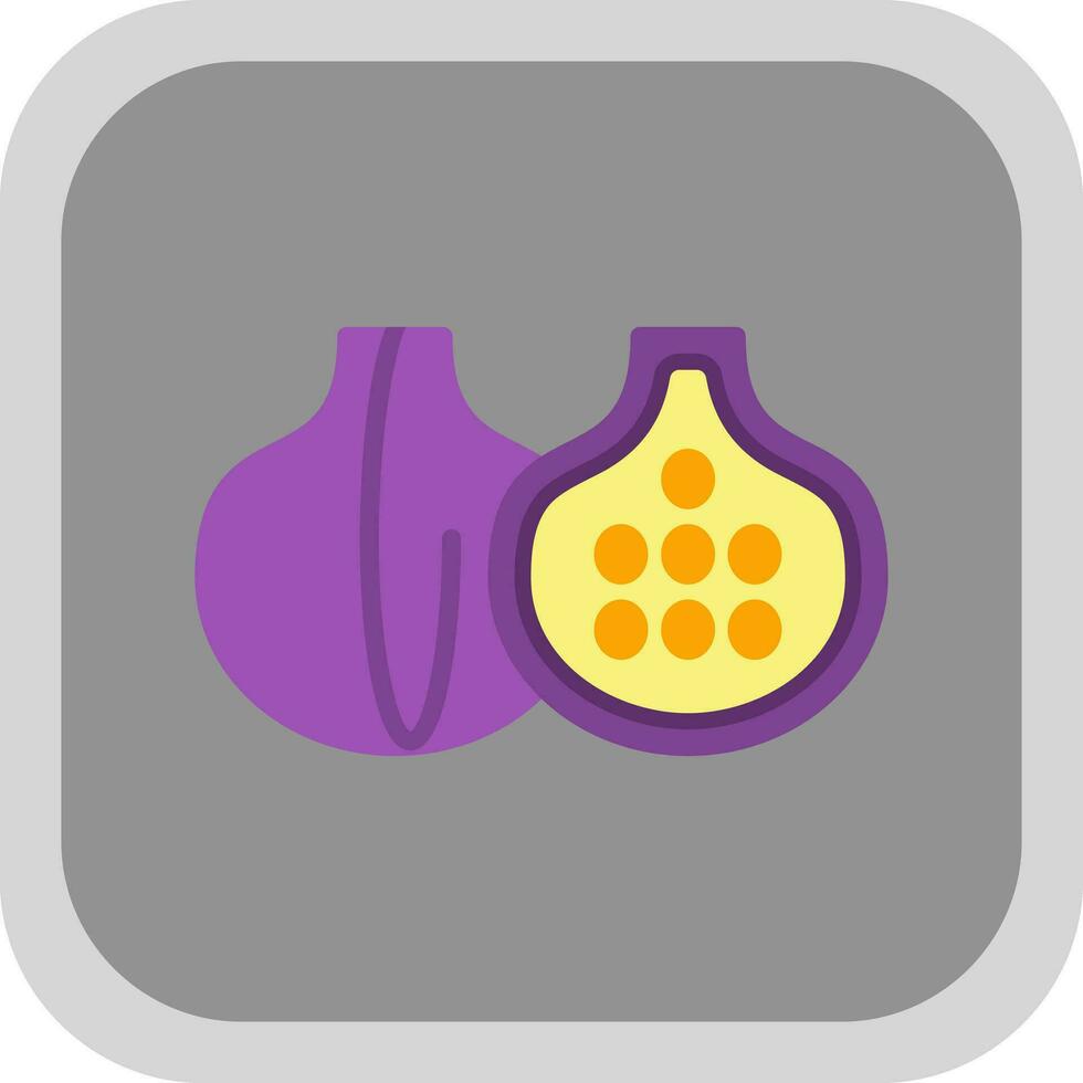 Fig Vector Icon Design