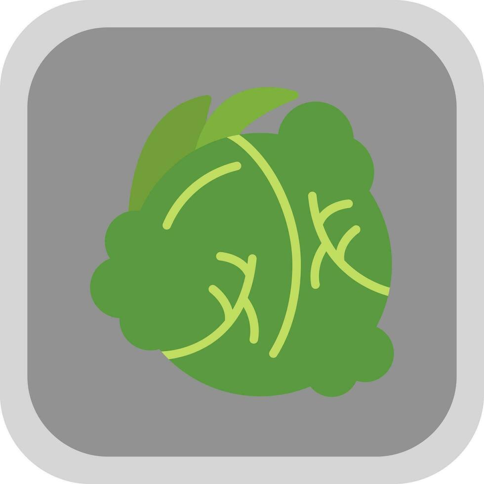 Brussels Sprout Vector Icon Design