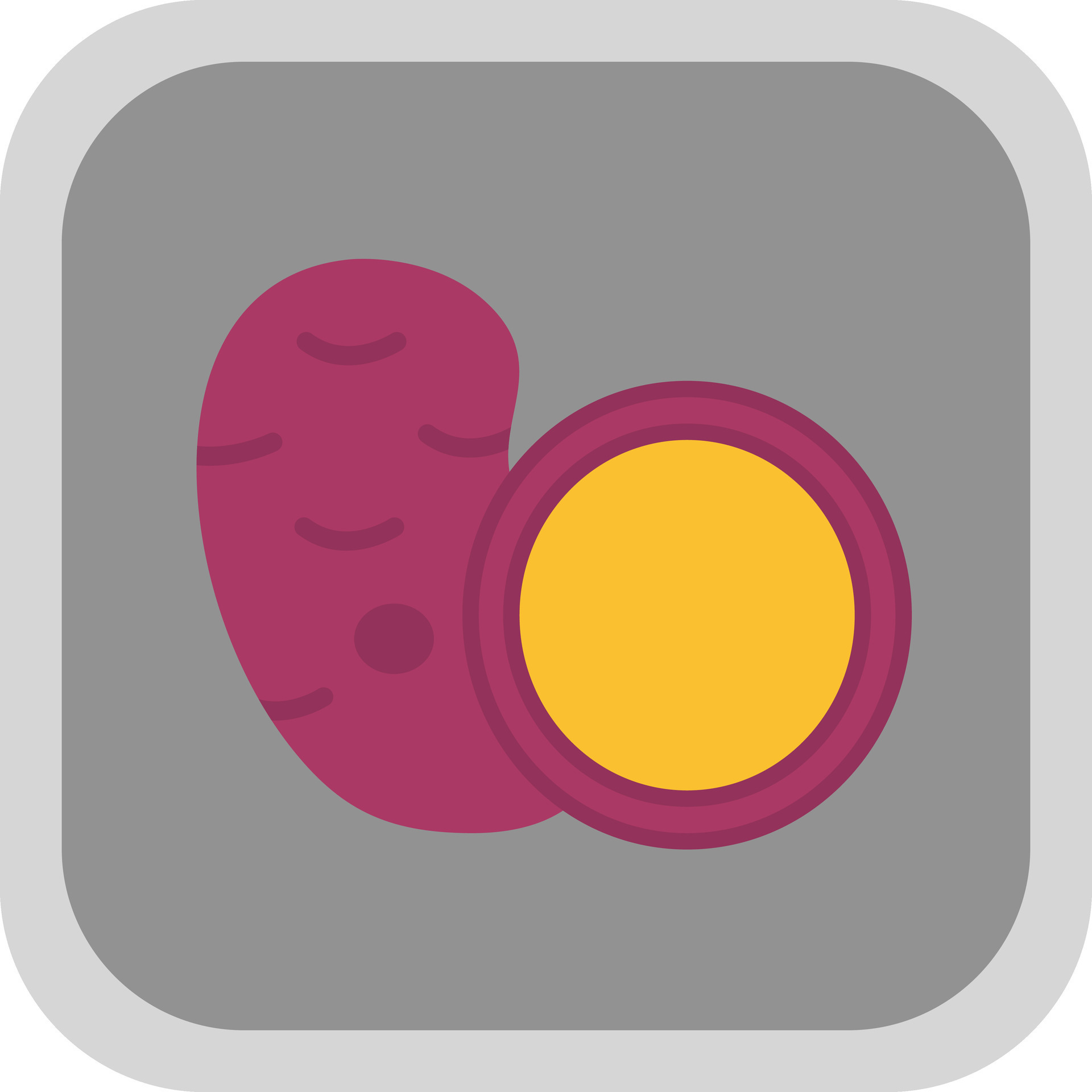 Sweet Potato Vector Icon Design 27988039 Vector Art at Vecteezy