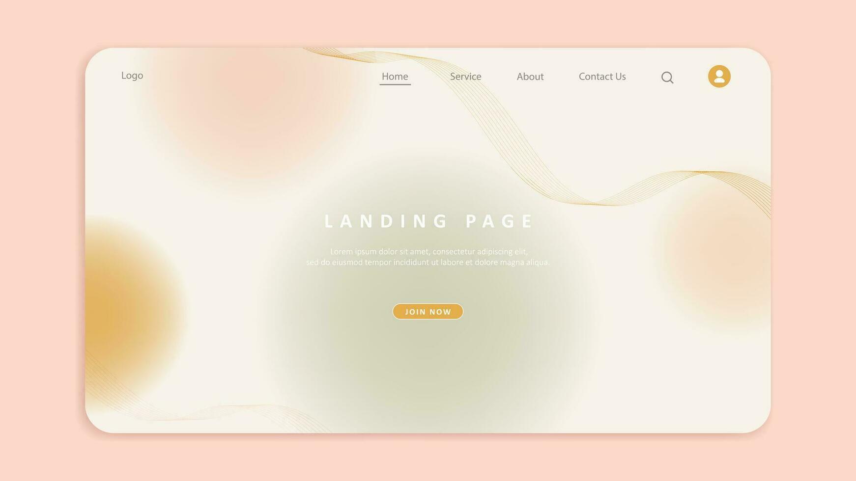 Business website template design. Vector illustration concept of web page design for website development