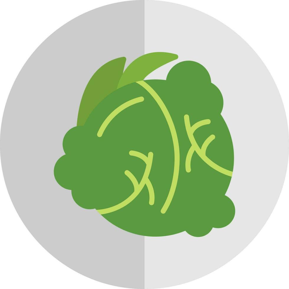 Brussels Sprout Vector Icon Design