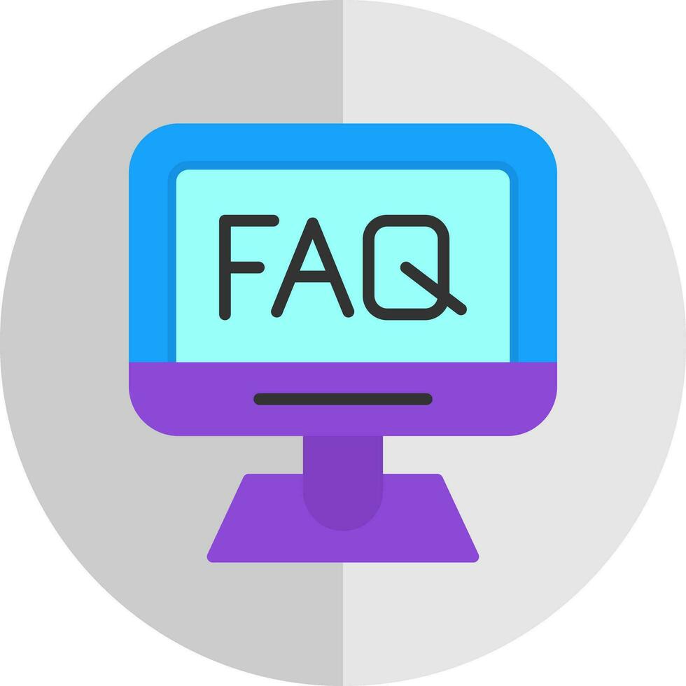 Faq  Vector Icon Design