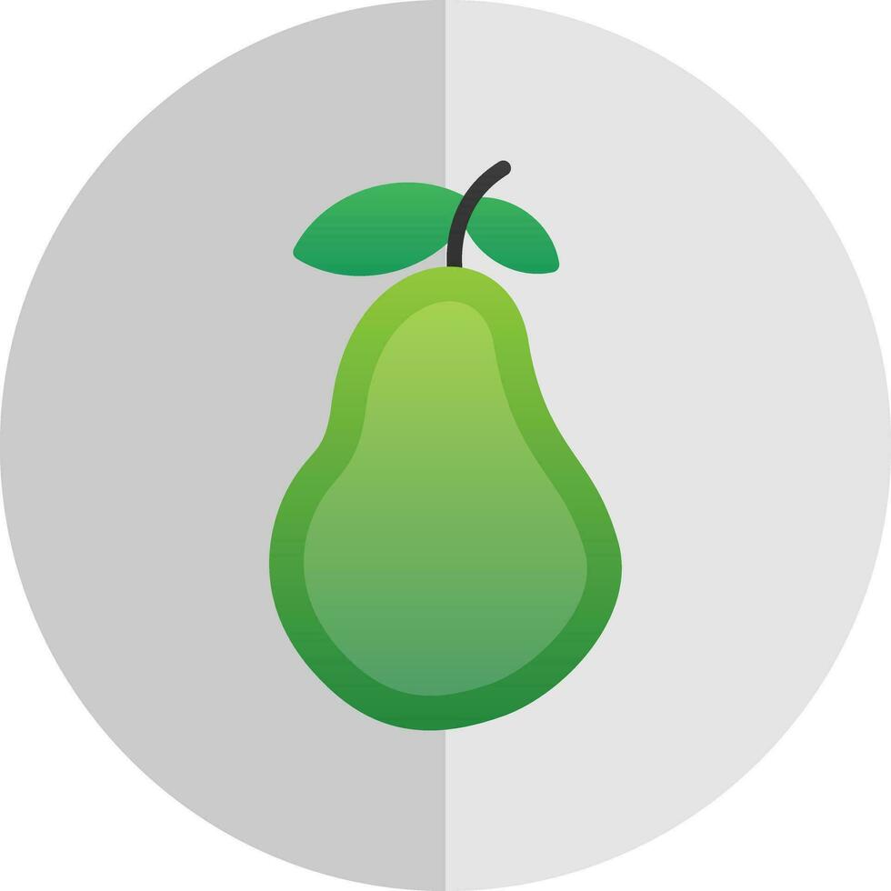 Pear Vector Icon Design