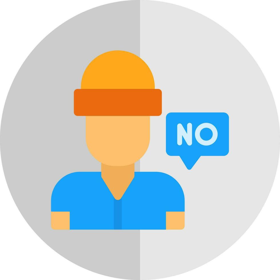 No  Vector Icon Design