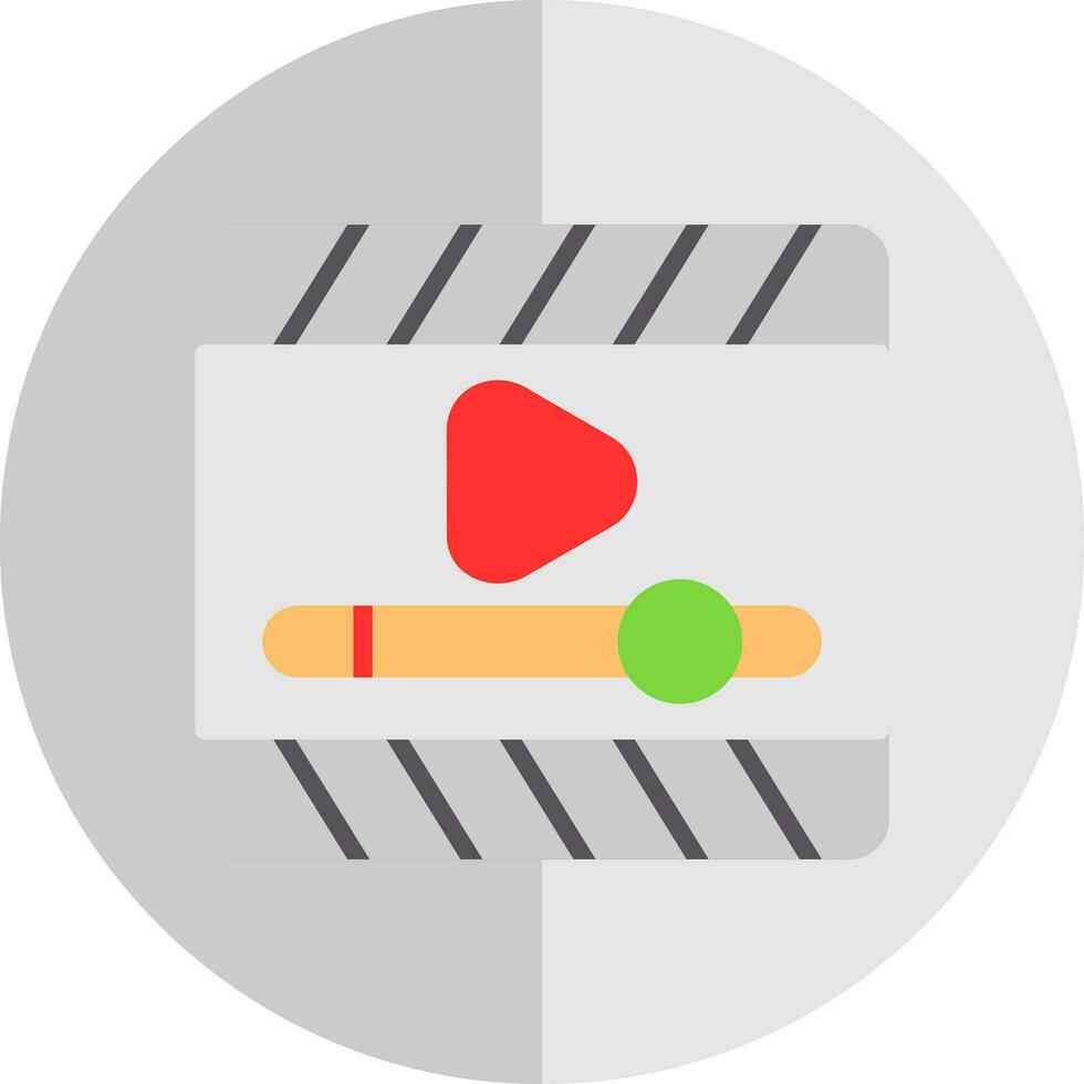Video Player  Vector Icon Design