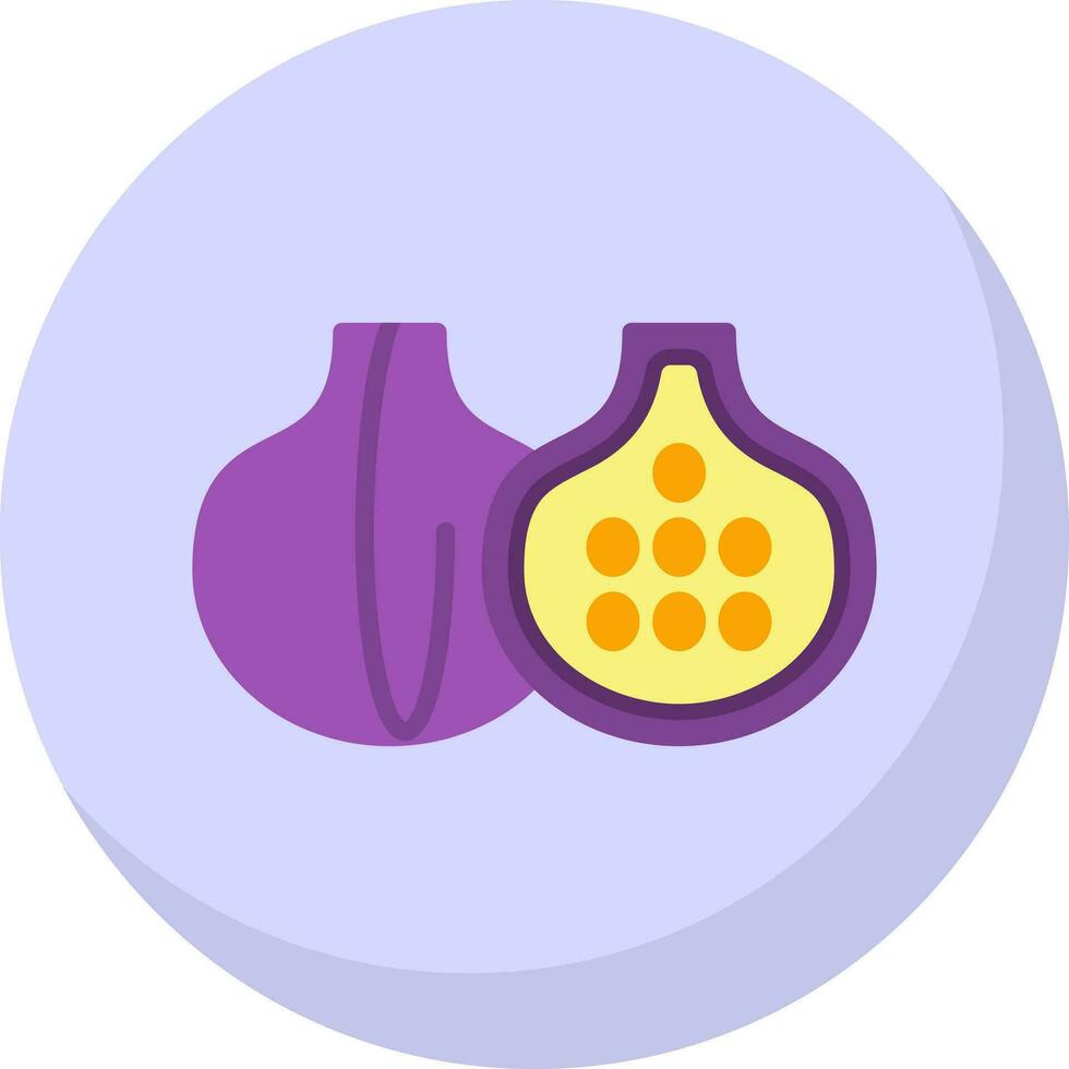 Fig Vector Icon Design