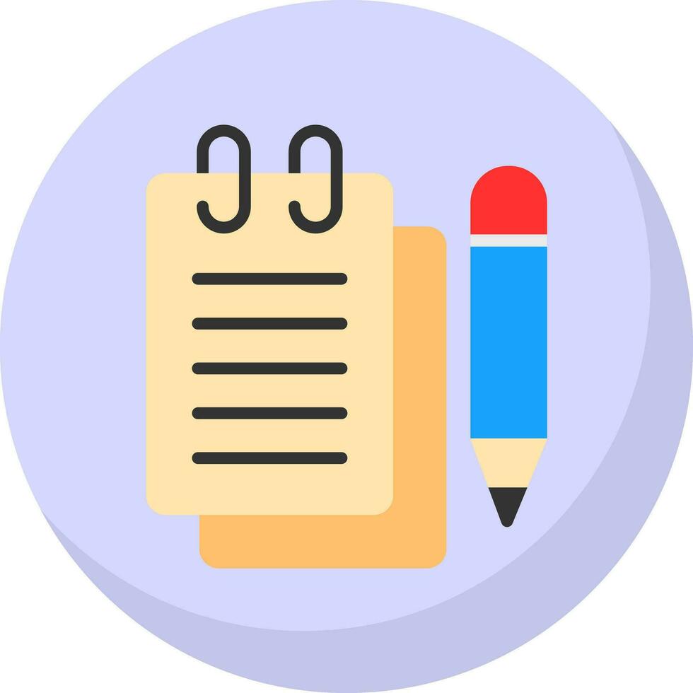 Notebook  Vector Icon Design