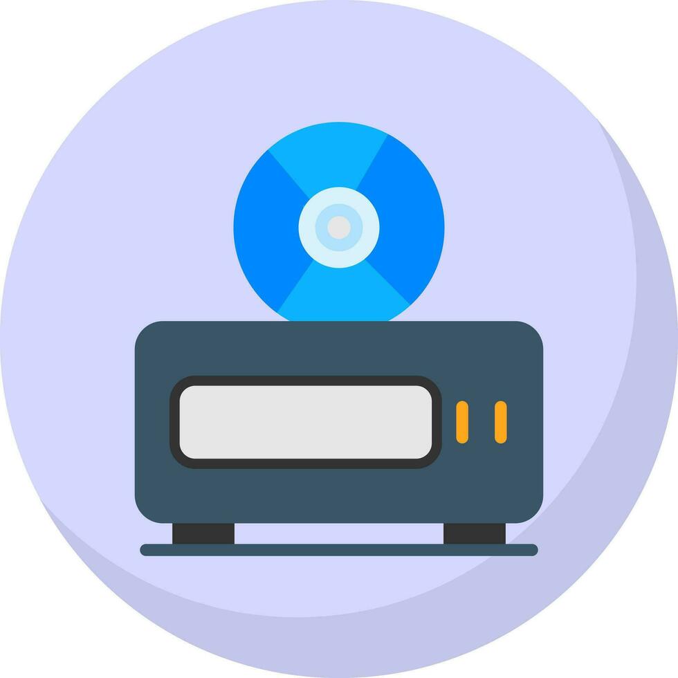Dvd Player  Vector Icon Design
