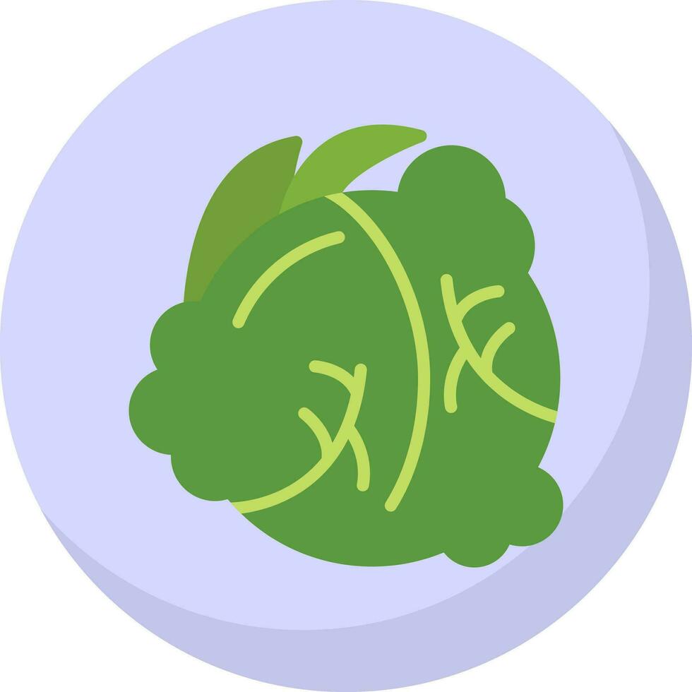 Brussels Sprout Vector Icon Design