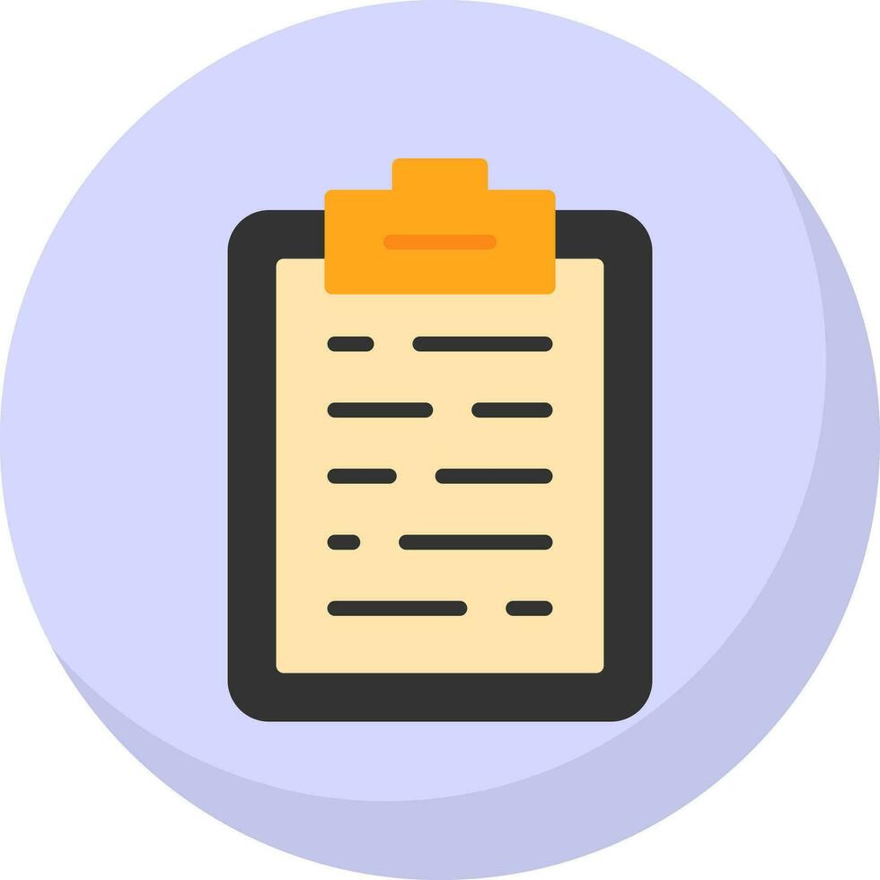 List  Vector Icon Design