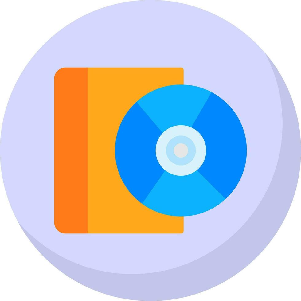 Compact Disk  Vector Icon Design