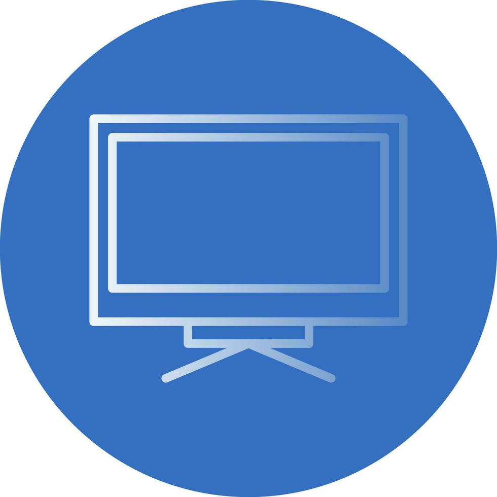 Smart tv Vector Icon Design