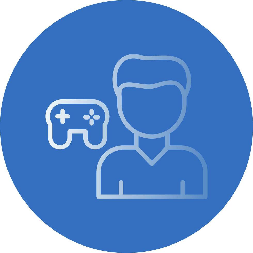 Gamer Vector Icon Design